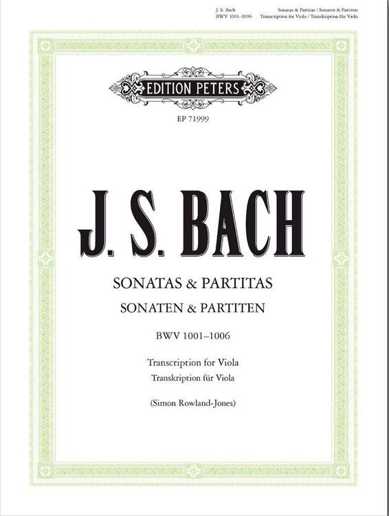 Produktbild: Sonaten & Partiten BWV 1001-1006