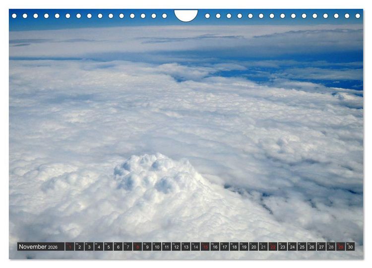 Produktbild: Sonne, Meer und Wolken (Wandkalender 2026 DIN A4 quer), CALVENDO Monatskalender