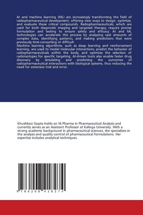 Produktbild: AI and Machine Learning in Radiopharmaceutical Development