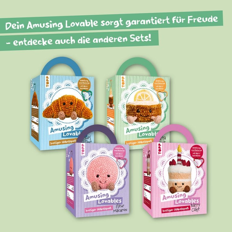 Produktbild: Amusing Lovables H&auml;kelset Tarta Limone