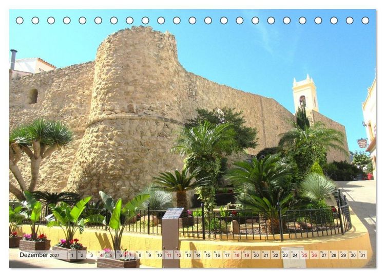Produktbild: Calpe - Erholung am Mittelmeer (Tischkalender 2027 DIN A5 quer), CALVENDO Monatskalender