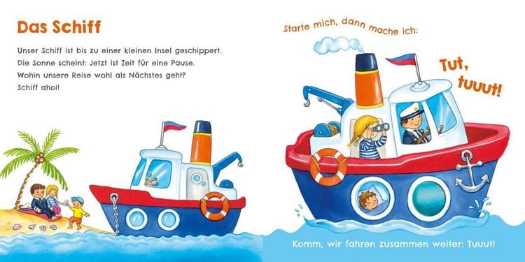 Produktbild: H&ouml;r mal, wie ich hupen kann (Mein erstes Streichel-Soundbuch 6)