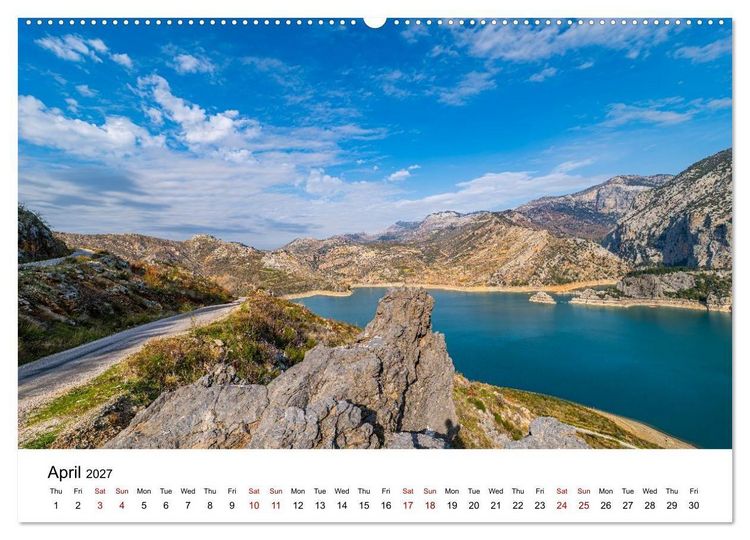 Produktbild: TURKISH RIVIERA Ancient echoes and azure coasts (Wall Calendar 2027 DIN A2 landscape), CALVENDO 12 Month Wall Calendar