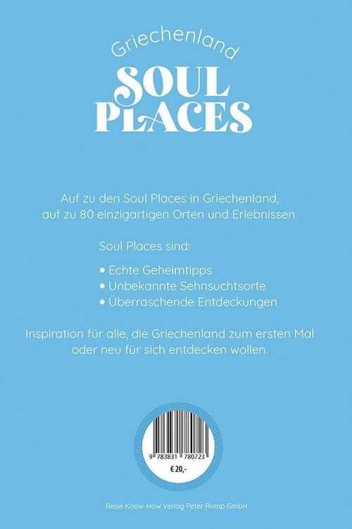 Produktbild: Soul Places Griechenland &ndash; Die Seele Griechenlands sp&uuml;ren