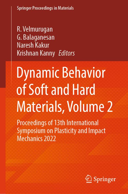 Produktbild: Dynamic Behavior of Soft and Hard Materials, Volume 2