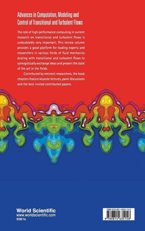 Produktbild: Adv Compututat, Model & Control Transition & Turbulent Flow