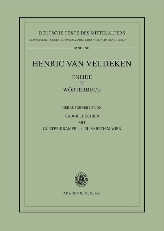Produktbild: III: W&ouml;rterbuch