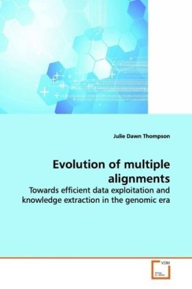 Produktbild: Thompson, J: Evolution of multiple alignments