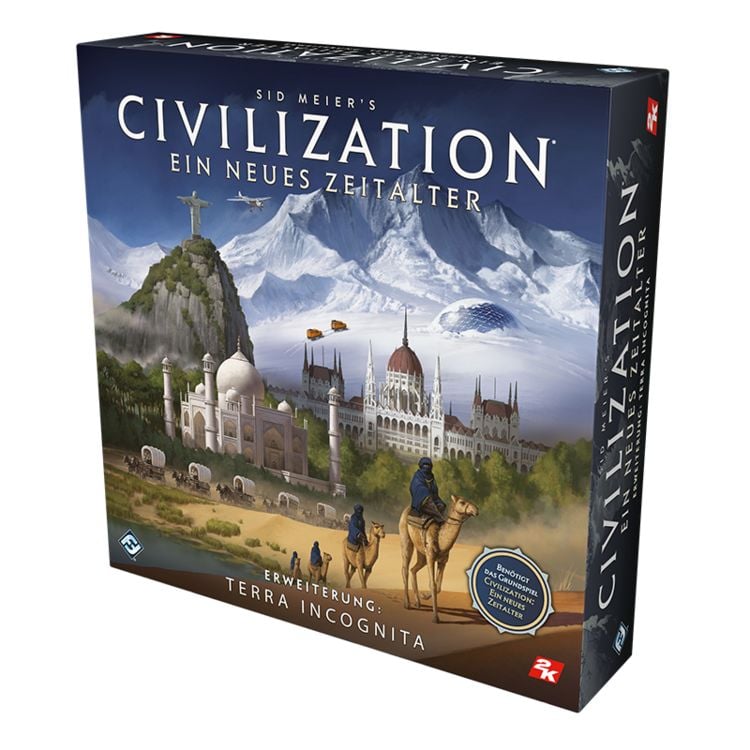 Produktbild: Civilization: Ein neues Zeitalter - Terra Incogn. Erweiterung