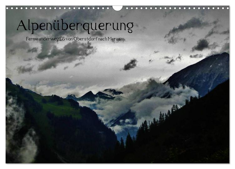 Produktbild: Alpen&uuml;berquerung (Wandkalender 2026 DIN A3 quer), CALVENDO Monatskalender