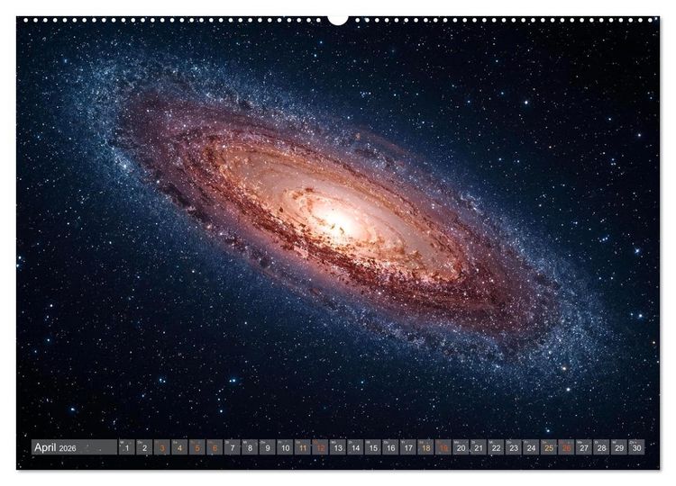 Produktbild: Fantastische Sternenwelten (hochwertiger Premium Wandkalender 2026 DIN A2 quer), Kunstdruck in Hochglanz