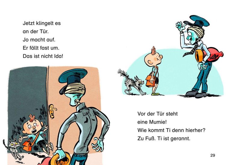 Produktbild: Duden Leseprofi &ndash; Eine Mumie geht zur Schule, 1. Klasse