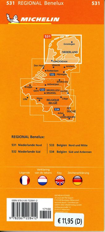 Produktbild: Michelin Niederlande Nord