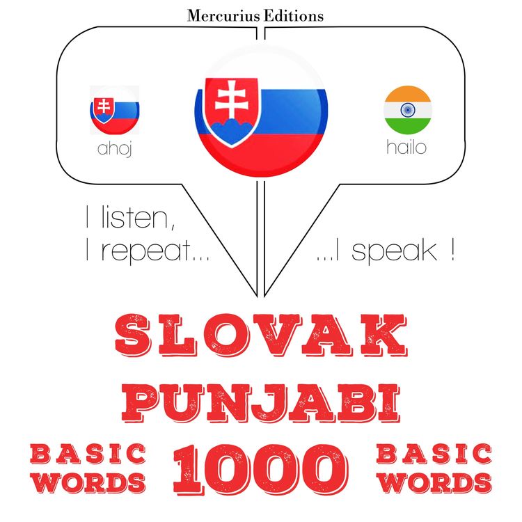 Produktbild: Slovensk&yacute; - Punjabi: 1000 z&aacute;kladn&yacute;ch slov