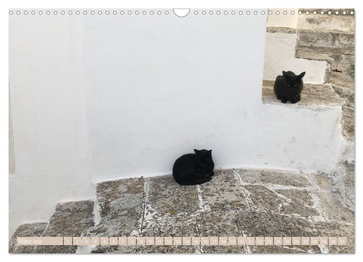 Produktbild: Ostuni - Apuliens wei&szlig;e Stadt (Wandkalender 2026 DIN A3 quer), CALVENDO Monatskalender