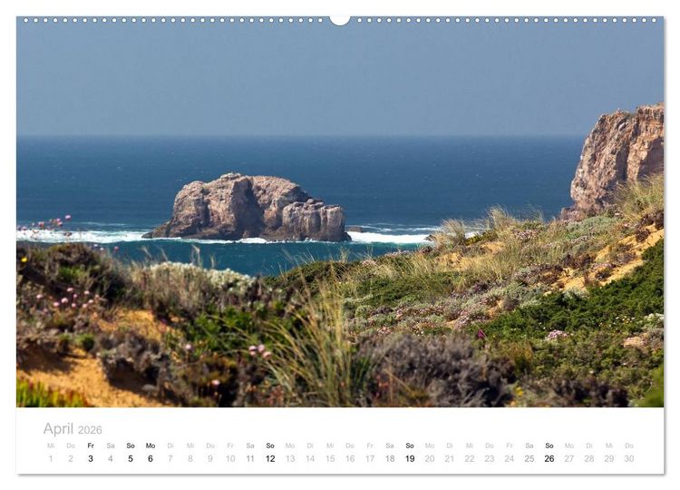 Produktbild: Portugal im Fr&uuml;hling (Wandkalender 2026 DIN A2 quer), CALVENDO Monatskalender