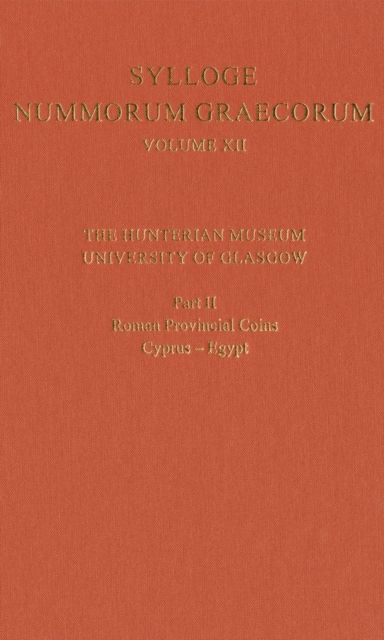 Produktbild: XII. the Hunterian Museum, University of Glasgow
