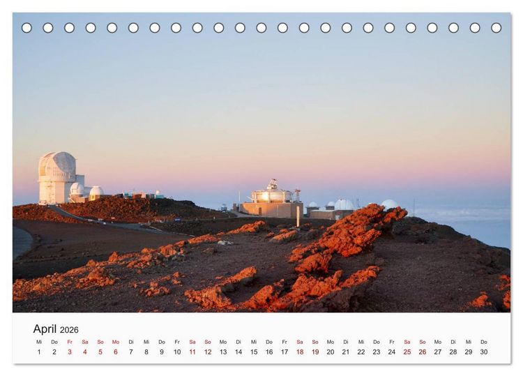 Produktbild: Hawaii - Sommer, Sonne, Urlaub (Tischkalender 2026 DIN A5 quer), CALVENDO Monatskalender