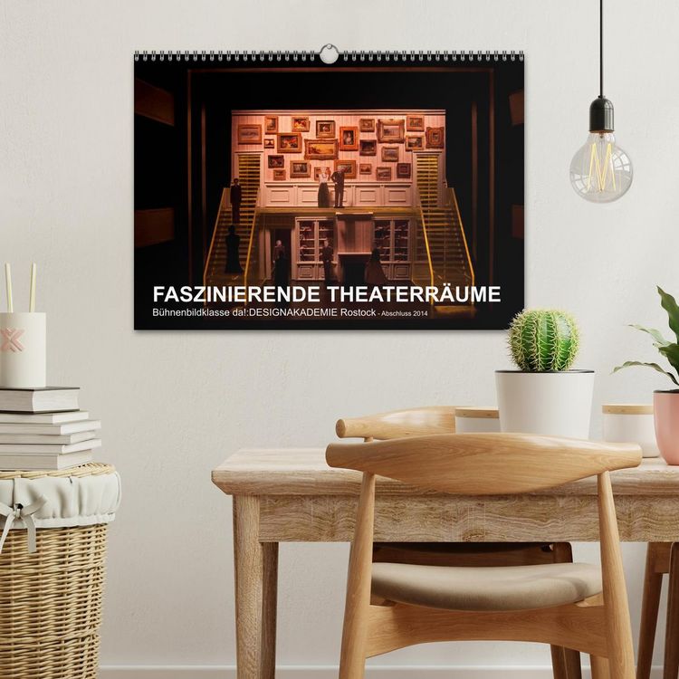 Produktbild: FASZINIERENDE THEATERR&Auml;UME (Wandkalender 2026 DIN A3 quer), CALVENDO Monatskalender