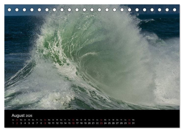 Produktbild: Die Oregon-K&uuml;ste (Tischkalender 2026 DIN A5 quer), CALVENDO Monatskalender