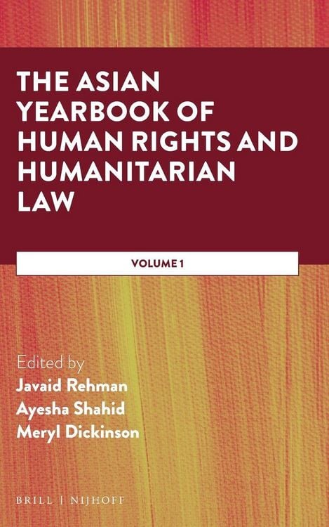 Produktbild: The Asian Yearbook of Human Rights and Humanitarian Law