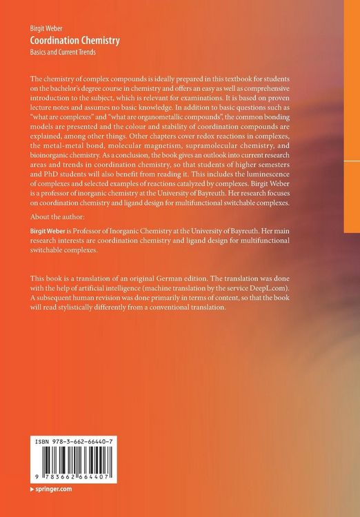 Produktbild: Coordination Chemistry