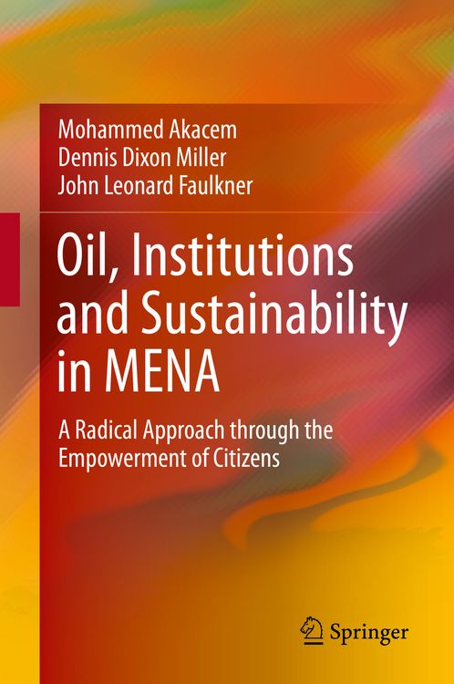 Produktbild: Oil, Institutions and Sustainability in MENA