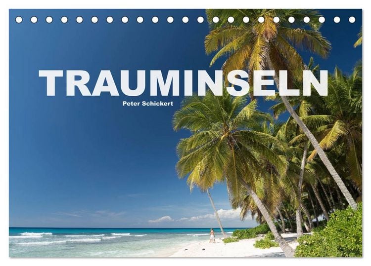 Produktbild: Trauminseln (Tischkalender 2026 DIN A5 quer), CALVENDO Monatskalender
