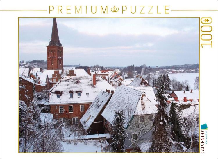Produktbild: CALVENDO Puzzle Pl&ouml;n im Schnee | 1000 Teile Lege-Gr&ouml;&szlig;e 64x48cm Foto-Puzzle f&uuml;r gl&uuml;ckliche Stunden