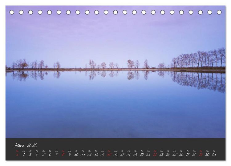 Produktbild: Natur erleben Seewinkel-Neusiedlersee (Tischkalender 2026 DIN A5 quer), CALVENDO Monatskalender