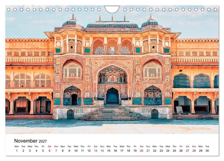 Produktbild: Wonderful India (Wall Calendar 2027 DIN A4 landscape), CALVENDO 12 Month Wall Calendar