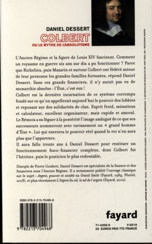Produktbild: Colbert ou Le mythe de l'absolutisme