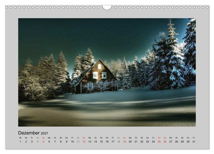 Produktbild: Idyllische H&uuml;tten und Hochalmen (Wandkalender 2027 DIN A3 quer), CALVENDO Monatskalender