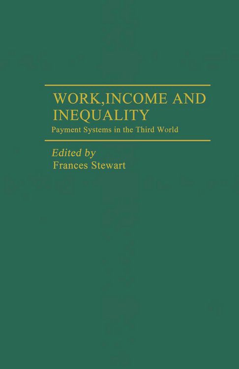 Produktbild: Work, Income and Inequality