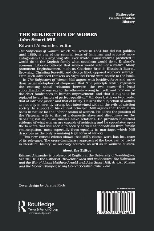 Produktbild: The Subjection of Women