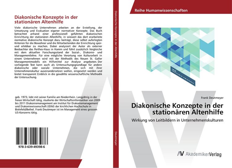 Produktbild: Diakonische Konzepte in der station&auml;ren Altenhilfe