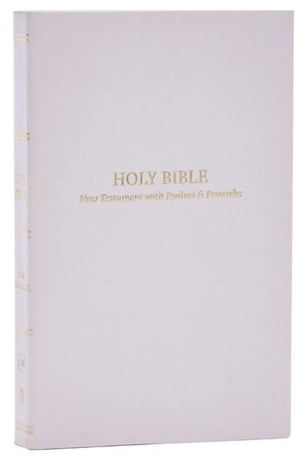 Produktbild: KJV Holy Bible: Pocket New Testament with Psalms and Proverbs, White Softcover, Red Letter, Comfort Print: King James Version