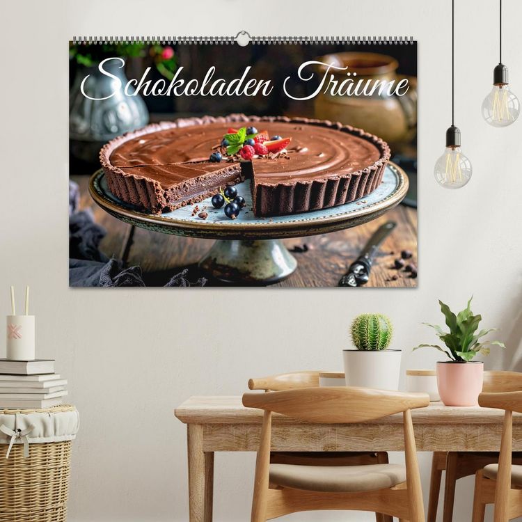 Produktbild: Schokoladen Tr&auml;ume (Wandkalender 2027 DIN A2 quer), CALVENDO Monatskalender