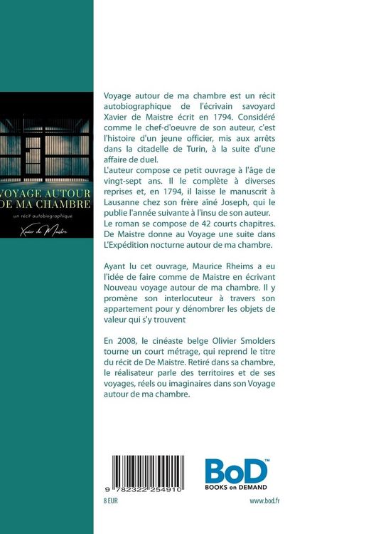 Produktbild: Voyage autour de ma chambre