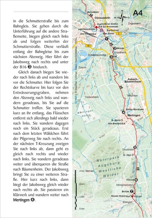 Produktbild: Bayerisch-Schw&auml;bischer Jakobsweg von Oettingen zum Bodensee