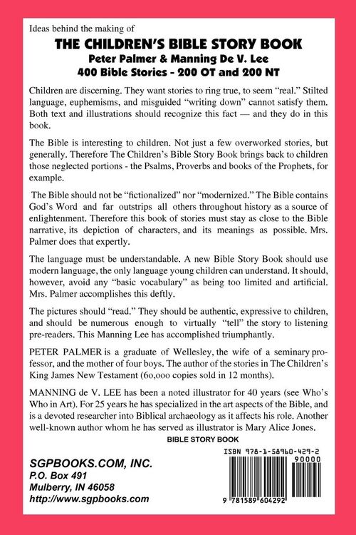 Produktbild: Children's Bible Story Book - Four Color Illustration Edition