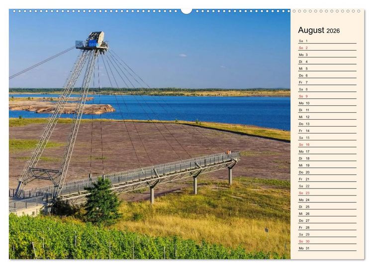 Produktbild: Gro&szlig;r&auml;schen - Stadt im Wandel (hochwertiger Premium Wandkalender 2026 DIN A2 quer), Kunstdruck in Hochglanz