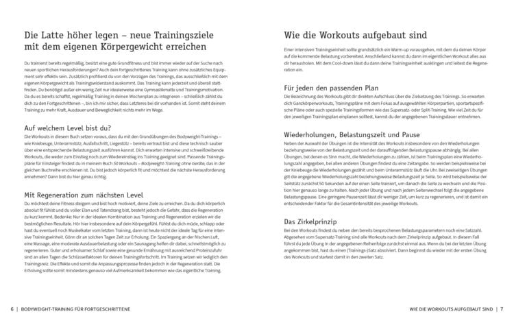 Produktbild: 50 Workouts &ndash; Bodyweight-Training f&uuml;r Fortgeschrittene