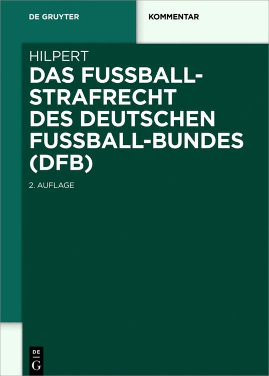 Produktbild: Das Fußballstrafrecht des Deutschen Fußball-Bundes (DFB)