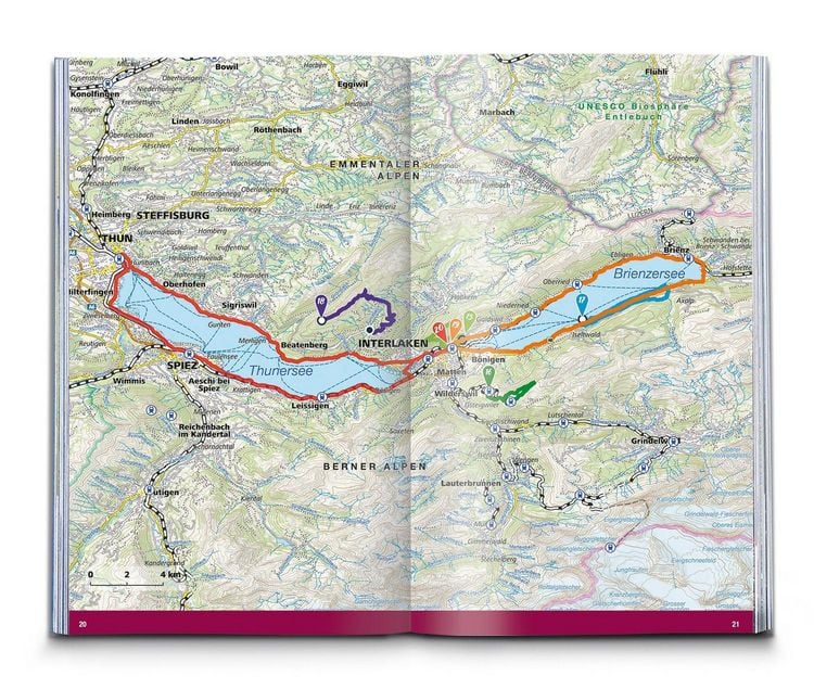 Produktbild: KOMPASS N&auml;chster Halt Alpen &ndash; mit der Bahn zum Wandern und Biken in 50 Bergorte