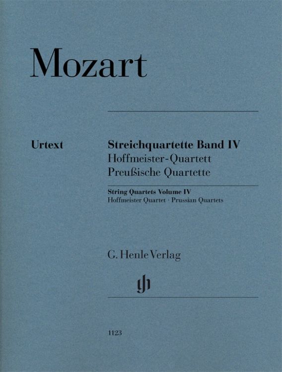 Produktbild: Wolfgang Amadeus Mozart - Streichquartette, Band IV