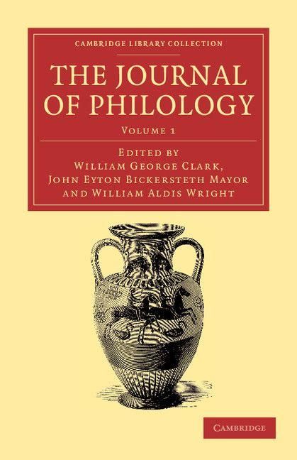Produktbild: The Journal of Philology