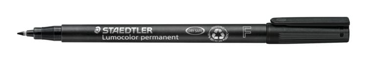 Produktbild: STAEDTLER Folienschreiber Lumocolor F permanent schwarz