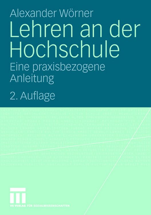 Produktbild: Lehren an der Hochschule