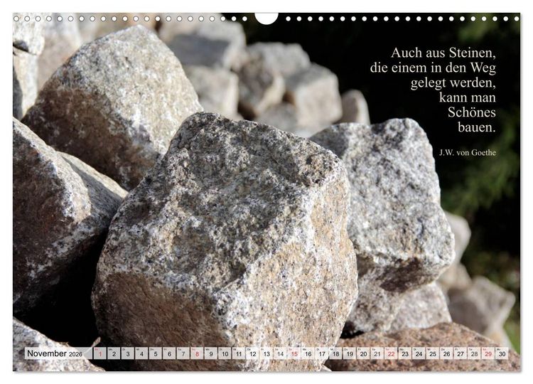 Produktbild: Weises (Wandkalender 2026 DIN A3 quer), CALVENDO Monatskalender
